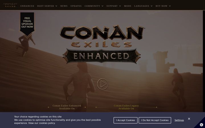 Екранна снимка на conanexiles.com