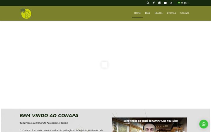 Captura de ecrã de conapa.com.br