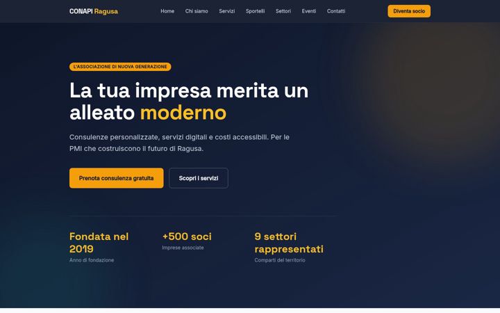 Screenshot of conapiragusa.it