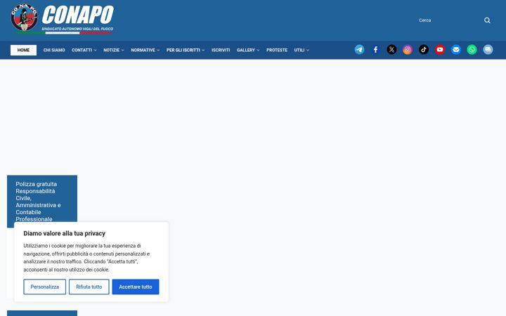 Screenshot of conapo.it