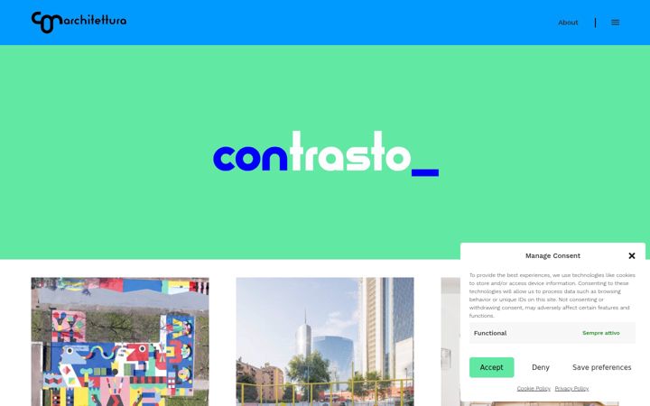 Screenshot of conarchitettura.it