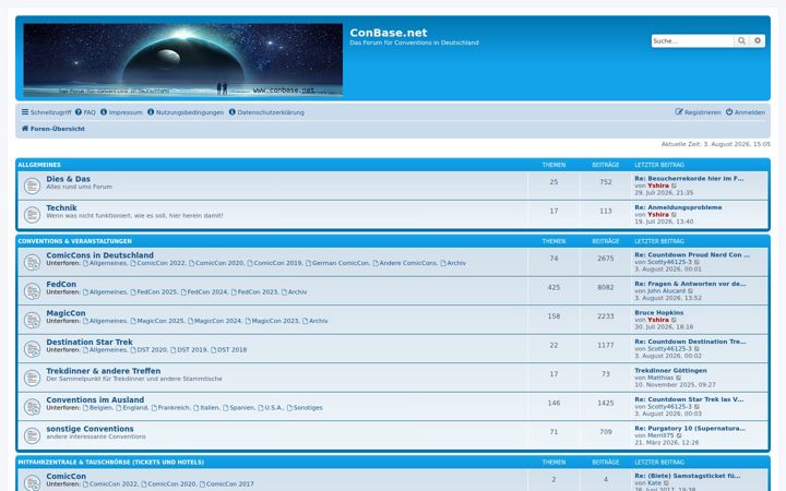 Screenshot of conbase.net