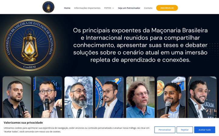 Screenshot of conbem.com