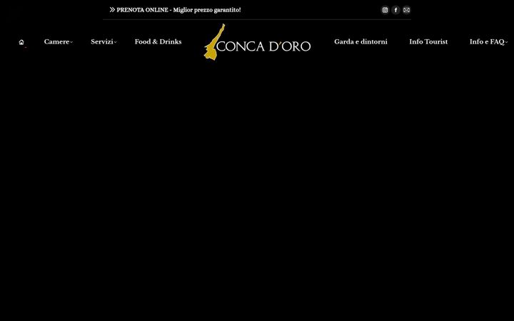 Screenshot of concadorohotel.it