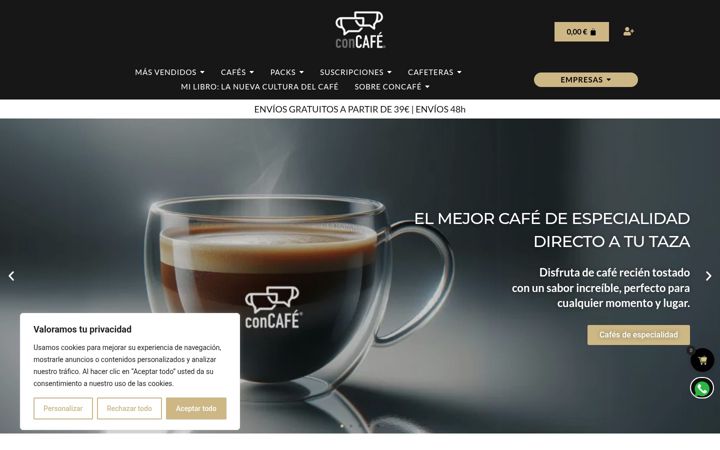 Screenshot of concafe.es