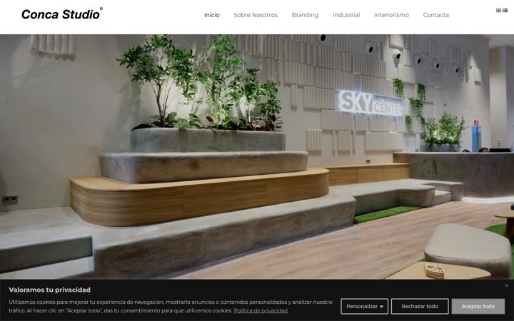 Screenshot of concastudio.com