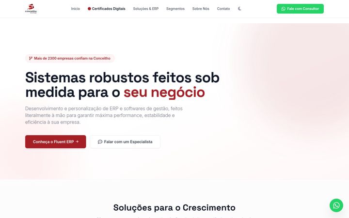 Screenshot of conceitho.com