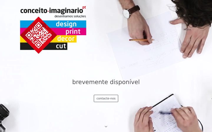 Screenshot of conceito-imaginario.pt