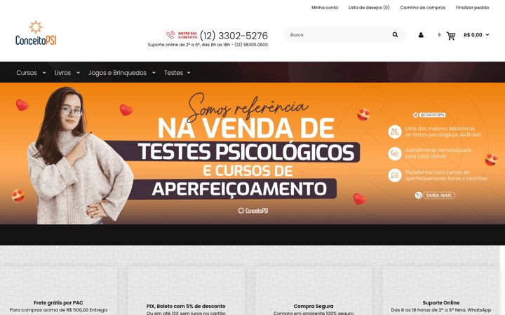 Képernyőkép: conceito-psi.com.br