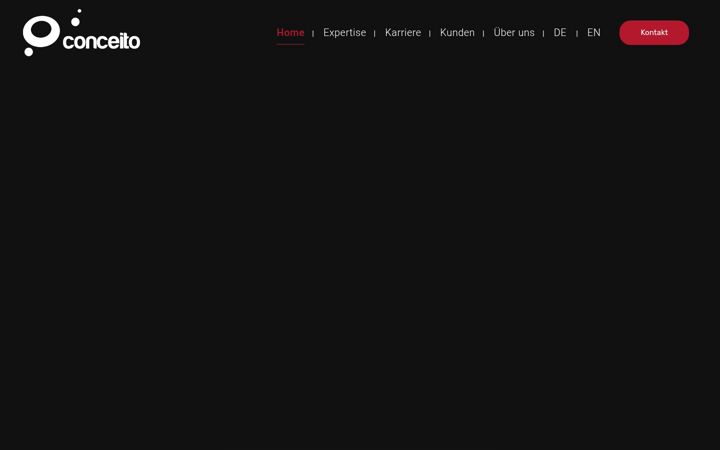 Screenshot of conceito.eu