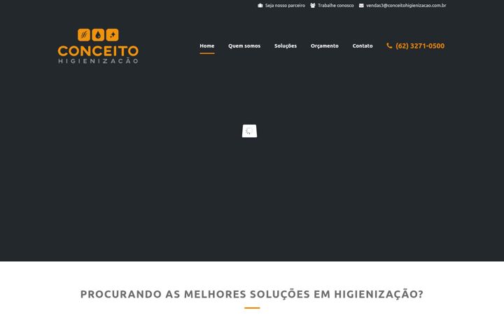 Screenshot of conceitohigienizacao.com.br