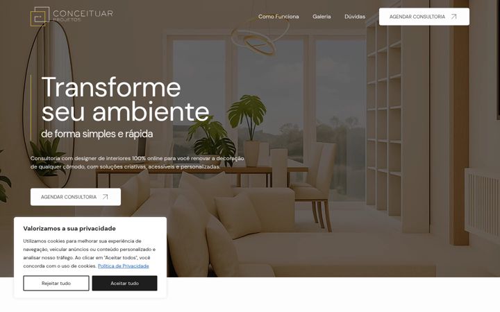 Screenshot of conceituarprojetos.com.br