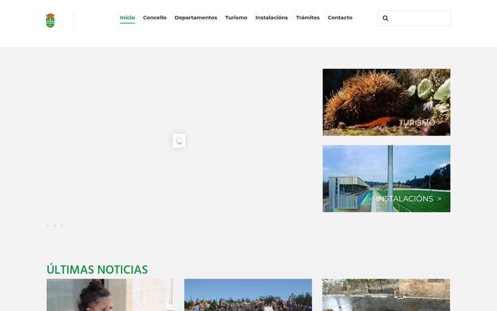 Screenshot of concellocoiros.com