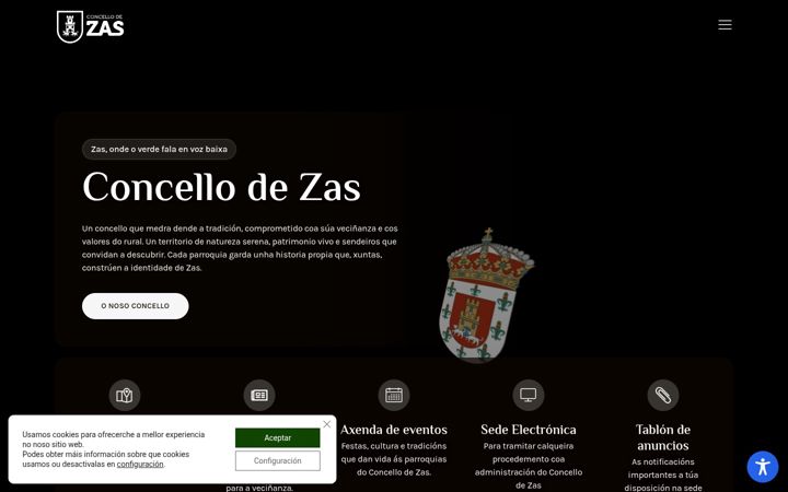 Képernyőkép: concellodezas.org