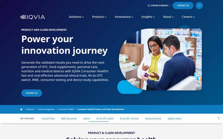 Screenshot of concentricsresearch.com