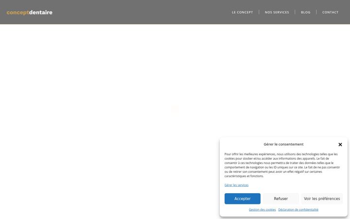 Screenshot di concept-dentaire.fr