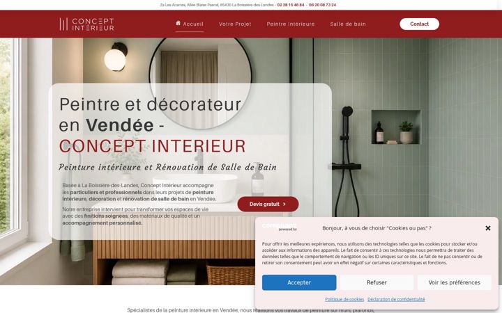 Captura de ecrã de concept-interieur.fr