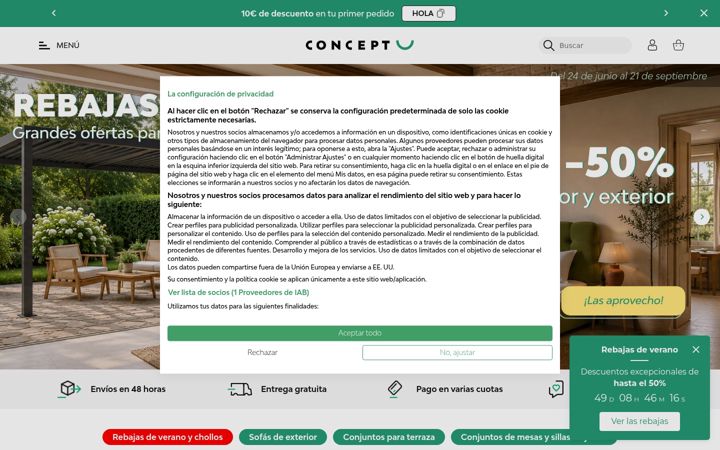 Screenshot of concept-u.es