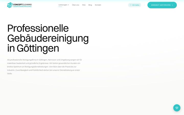 Screenshot of conceptcleaning.de