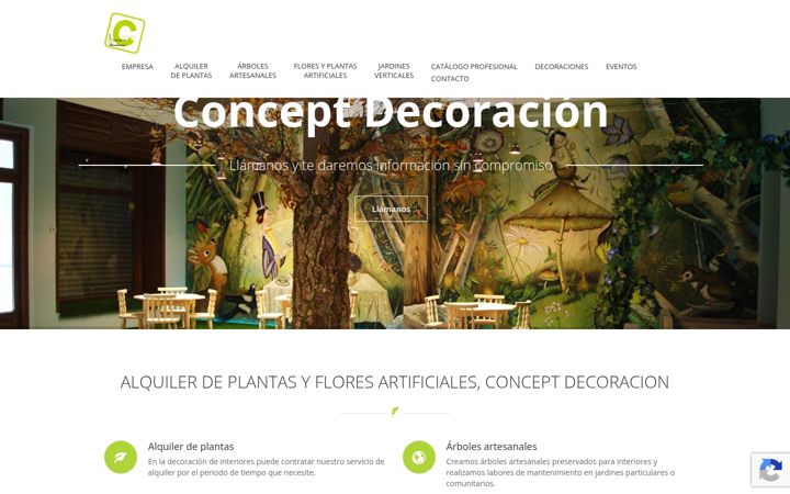 Screenshot of conceptdecoracion.es