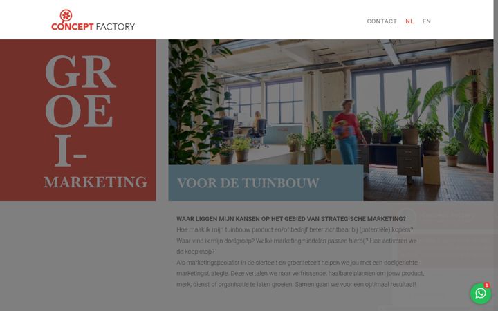 Screenshot of conceptfactory.eu
