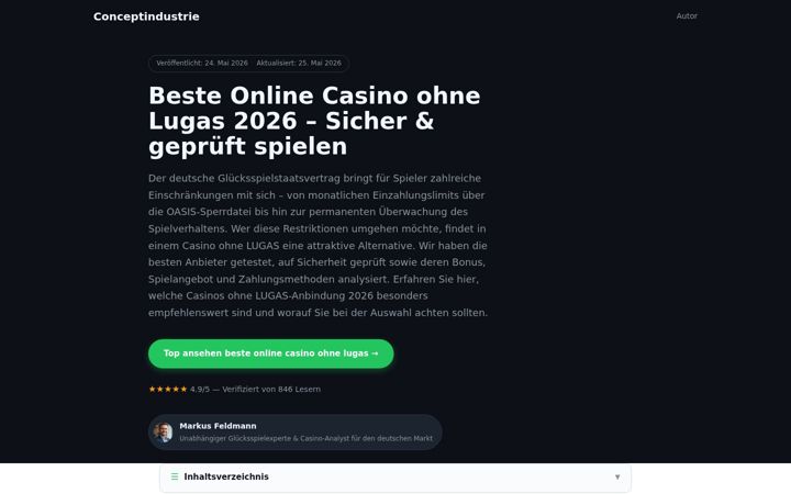 Screenshot of conceptindustrie.net