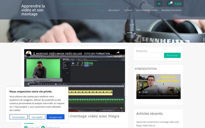 Screenshot of conceptionvideo.fr