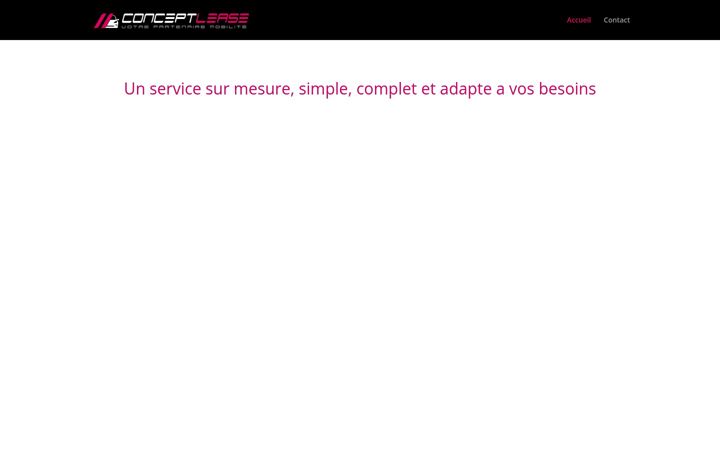 Screenshot of conceptlease.fr