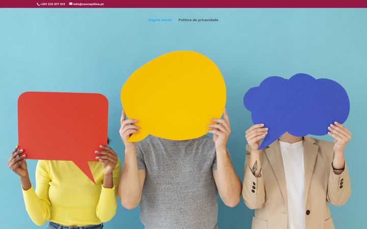 Screenshot of conceptline.pt