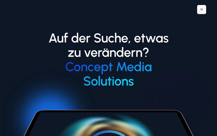 Screenshot of conceptmediasolutions.de