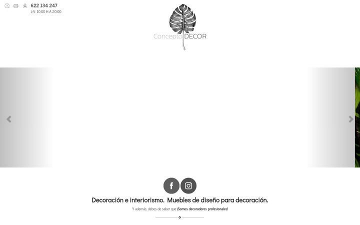 Screenshot of conceptodecor.es