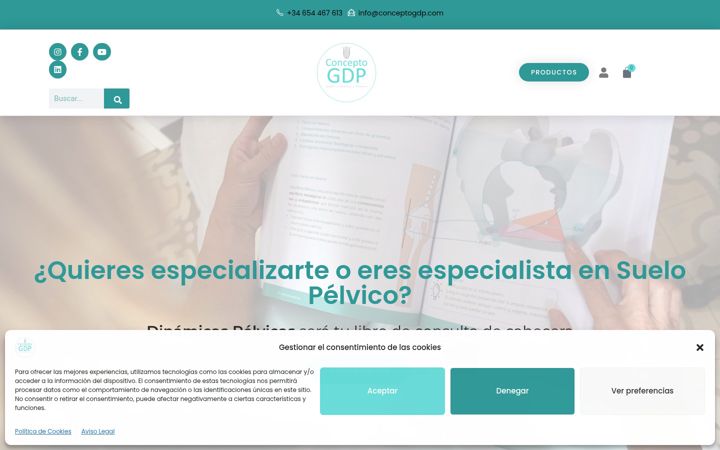 Screenshot of conceptogdp.com