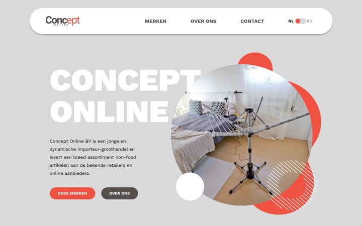 Screenshot of conceptonlinebv.nl