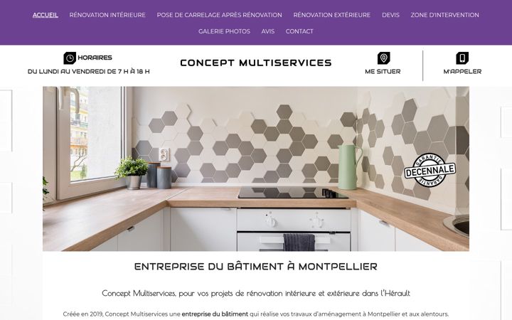 Screenshot of conceptrenovation34.fr
