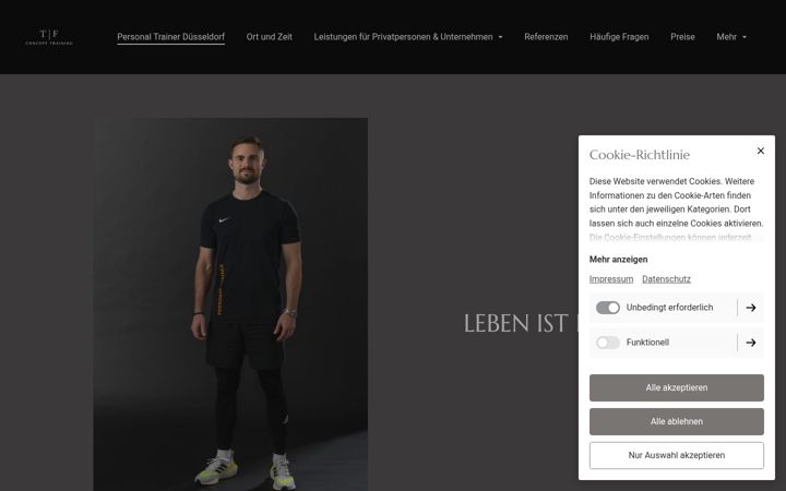 Screenshot of concepttraining.de