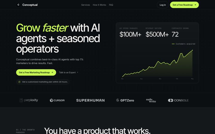 Screenshot of conceptualhq.com