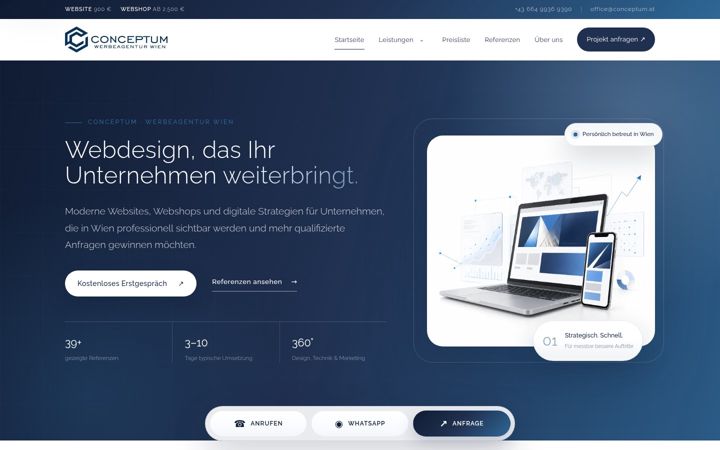 Screenshot of conceptum.at
