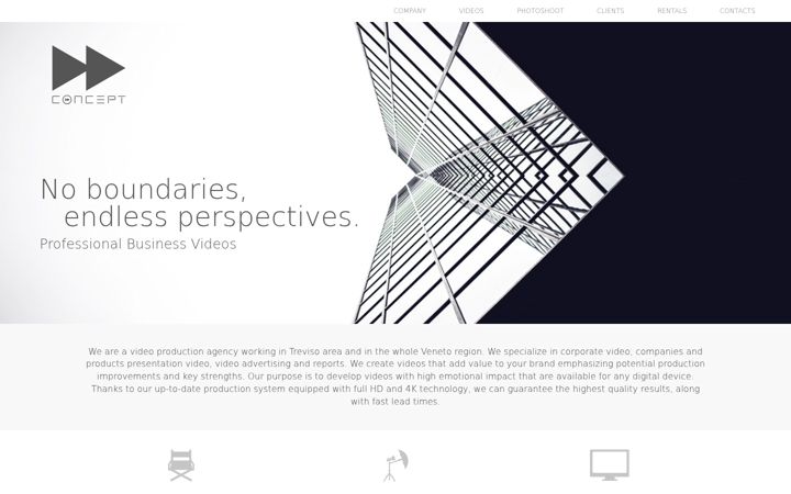 Screenshot of conceptvideo.it