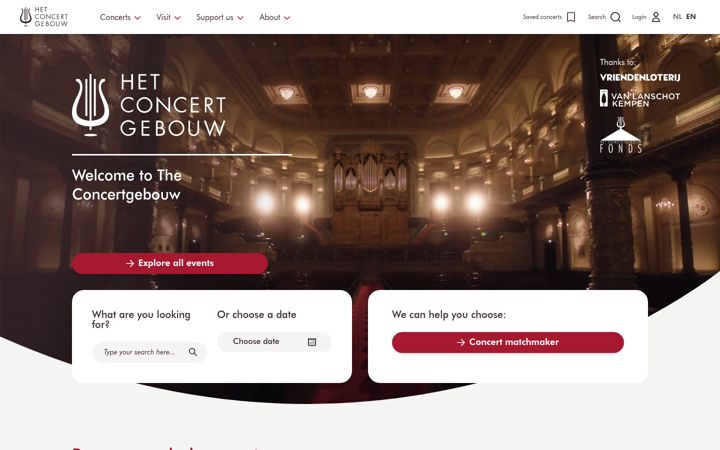 Screenshot of concertgebouw.nl