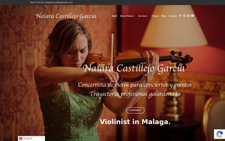 Screenshot of concertistadeviolin.com