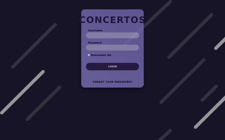 Screenshot of concertos.live