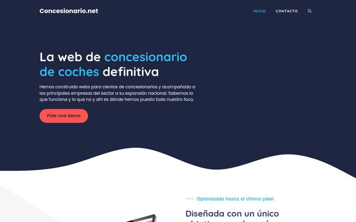 Screenshot of concesionario.net