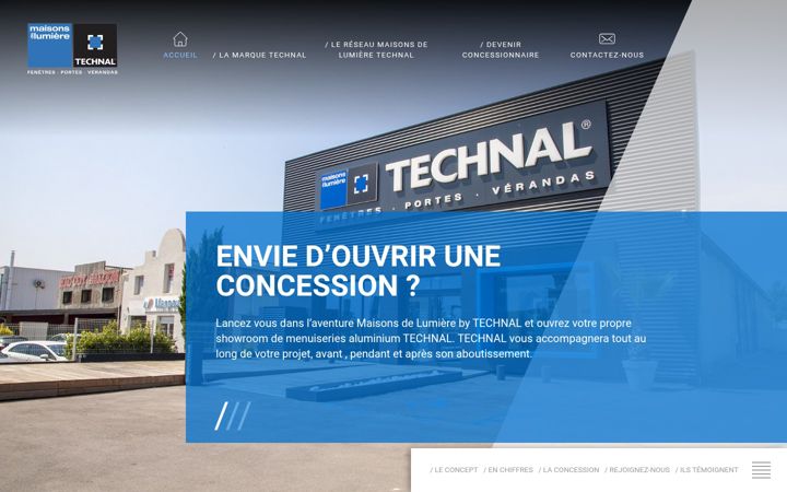 Screenshot του concession-technal.com