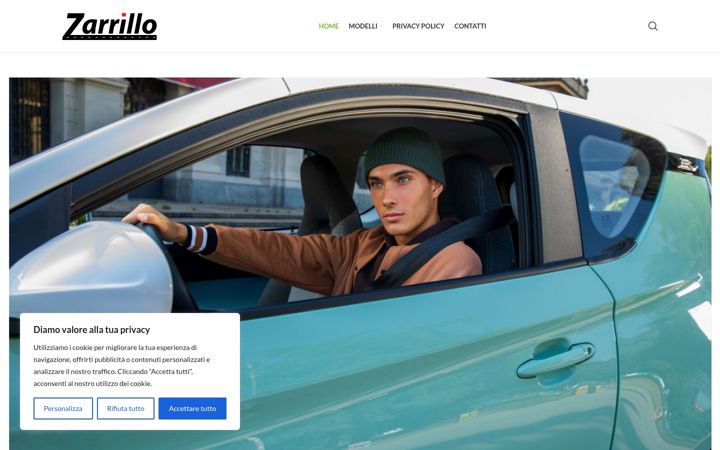 Screenshot of concessionariazarrillo.it