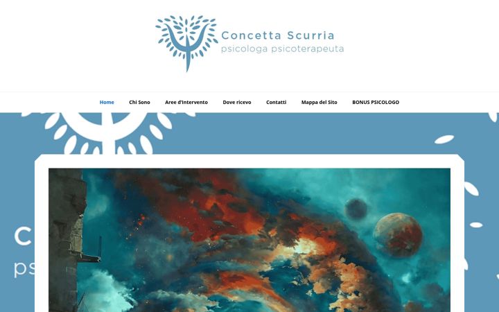 Screenshot of concettascurria.it