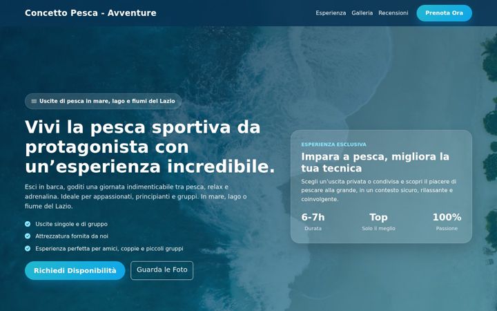 Screenshot of concettopesca.com