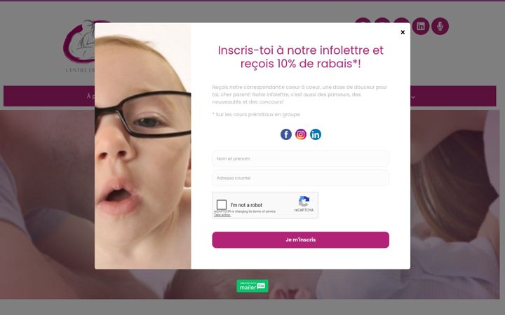 Screenshot of concevoir.ca