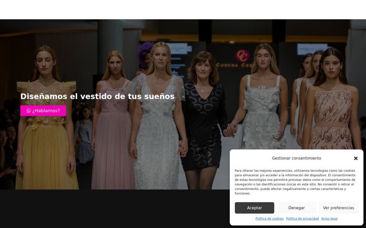 Screenshot of conchaceballos.com