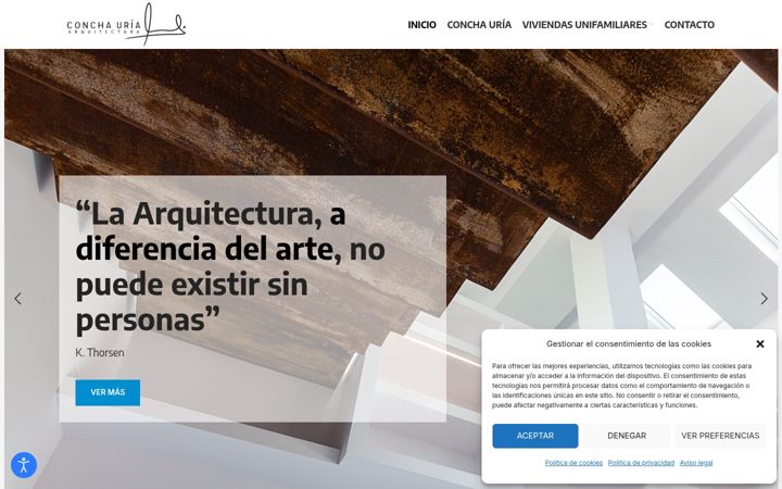 Screenshot of conchauria.es