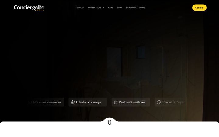 Screenshot of conciergelite.fr